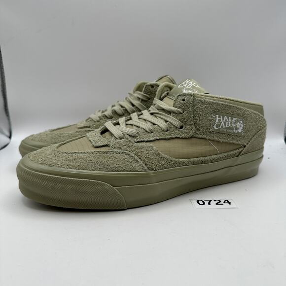 Vans Premium Half Cab 33 MEN\'S 10.5 Hairy Suede Pack - Elm Tan